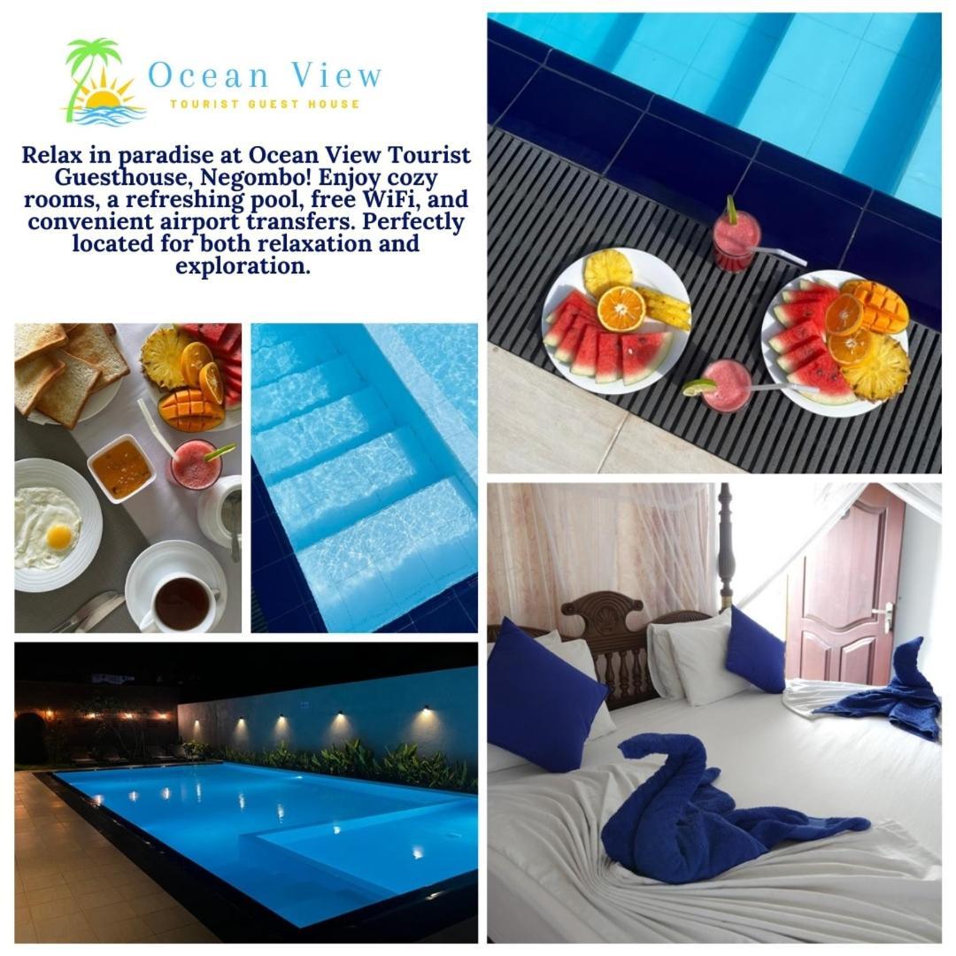 Ocean View Tourist Guest House At Negombo Beach Near The Airport Exteriör bild